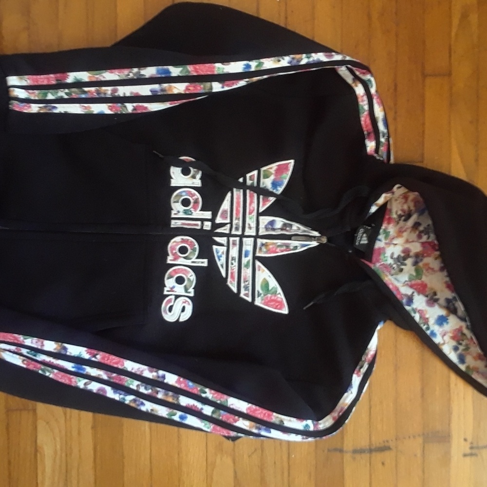 Adidas Zip Up hoodie.